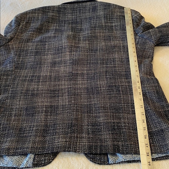 Daniel Hechter Tweed Blue Blazer Jacket Grandpacore Nautical Vintage style. - Picture 12 of 16